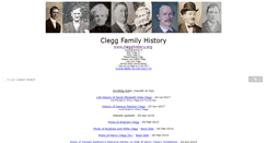 Desktop Screenshot of clegghistory.org